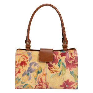 PATRICIA NASH Leather Rienzo Double Handle Satchel